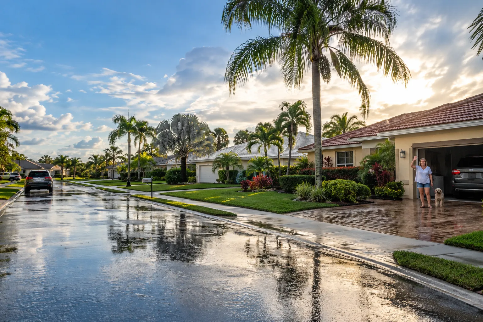 Homes in the Greater Miami area served by local water damage providers